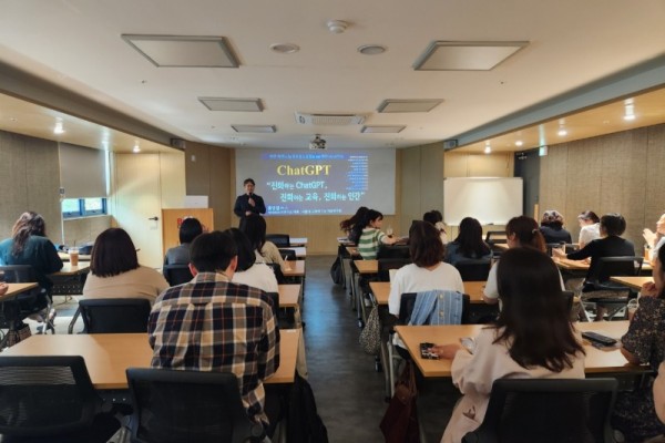 안산교육지원청, 유치원 교사 디지털(챗gpt 활용) 직무연수 실시.jpg