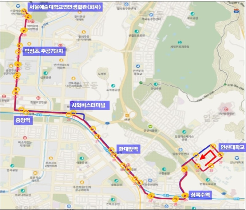 안산시, 서울예대-안산대 잇는 171번 버스 신설.jpg