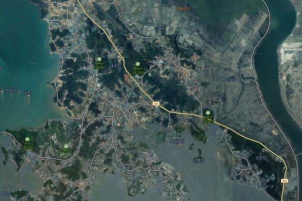 대부도 지도 모습.jpg