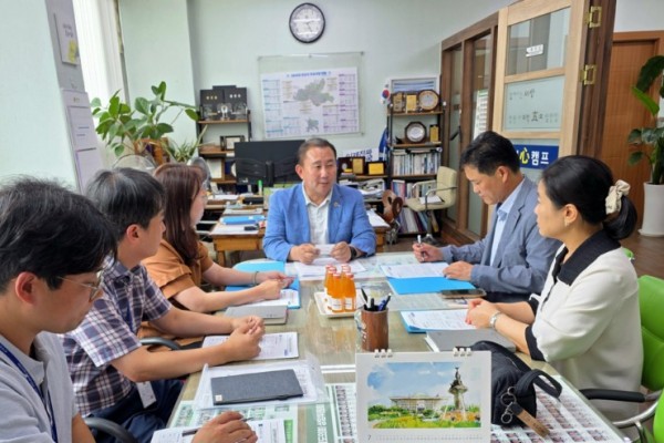 김철진 의원, 반달섬 학교민원관련 안산교육청과 간담회 개최.jpg