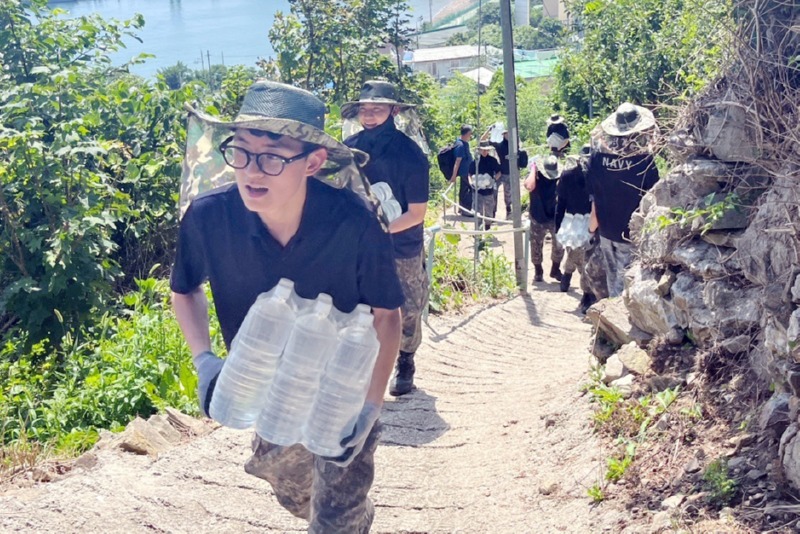 자월면, 소이작도 단수에 따른 주민 생수 긴급 지원)-2.jpg