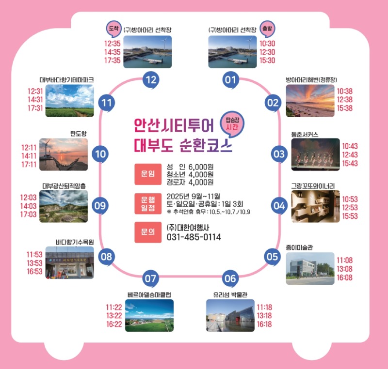 안산시, 대부도 뱃길 연계한‘시티투어 대부도 순환코스’시범 운영(2).jpg