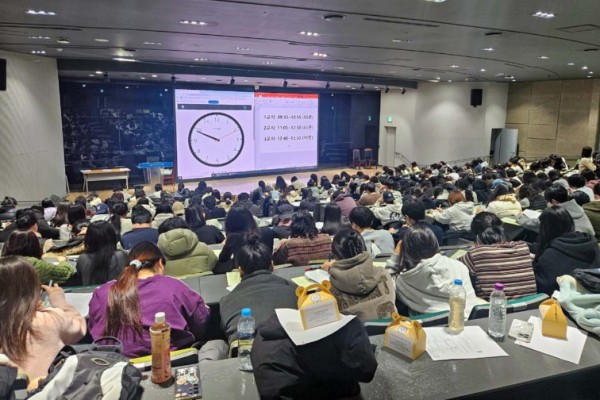 안산대학교 간호학과 졸업시험 실시.jpg